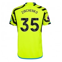 Arsenal Oleksandr Zinchenko #35 Vieraspaita 2023-24 Lyhythihainen